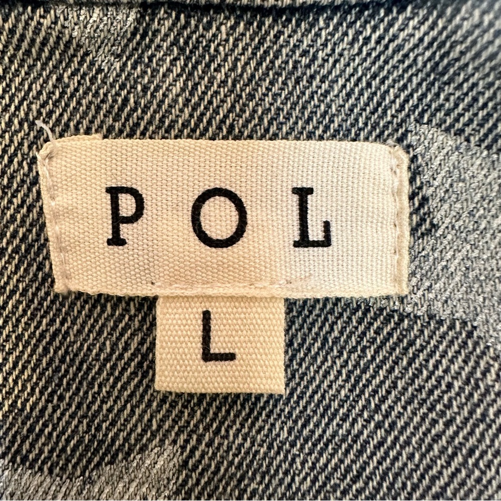 POL NWOT Starry Denim Jacket - Picture 6 of 8